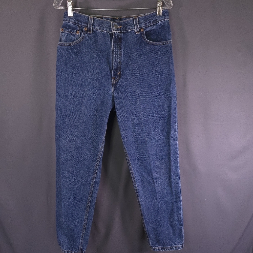 Levi's 550 Relaxed Fit Tapered Leg Mom Jeans Size 12 Misses Vtg 90s Made in USA